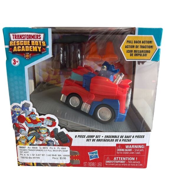 Nwt Transformers Rescue Bots Academy 6 piece jump set - Picture 1 of 2